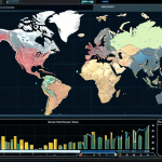 ** A strategic command center in Top War, filled with holographic displays showing unit stats, resource flow, and battle simulations. Players are carefully planning their unit evolution paths, emphasizing long-term strategy and resource optimization.

**